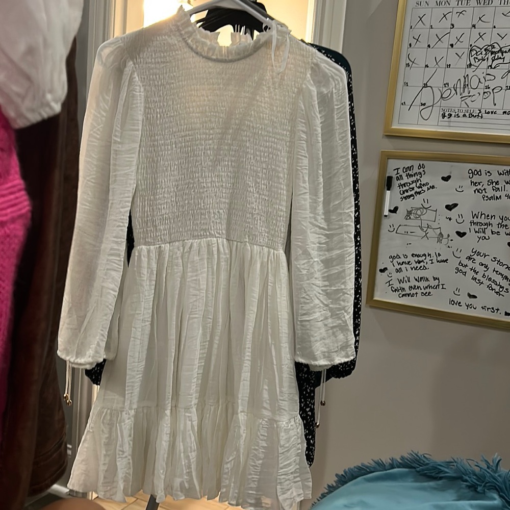 white party dress